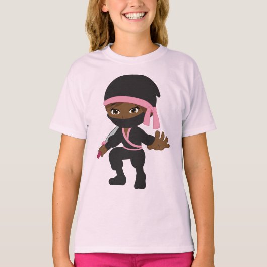 Ninja Girl T - Shirt (Vorderseite)