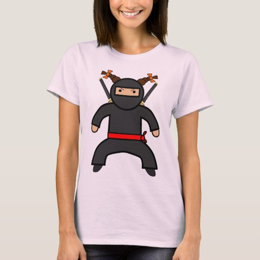 Ninja Girl T-Shirt (Vorderseite)