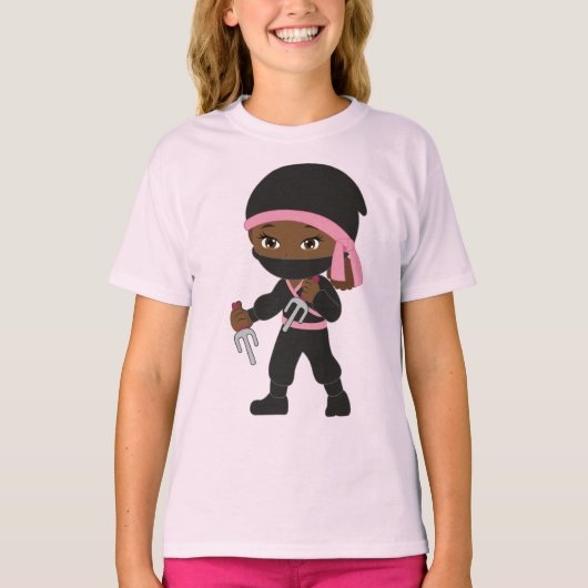 Ninja Girl T - Shirt (Vorderseite)