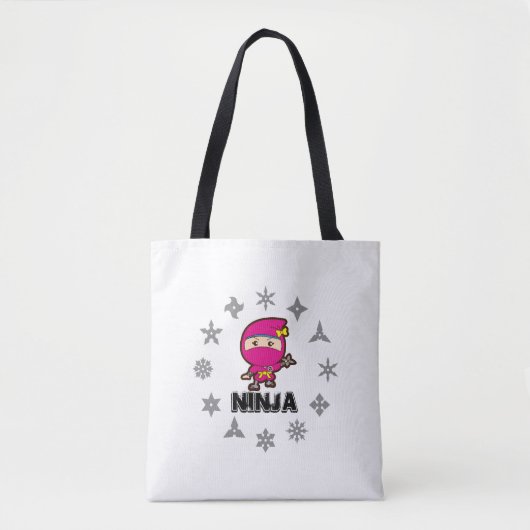 Ninja Girl Tasche (Vorderseite)