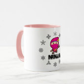 Ninja Girl Tasse (Vorderseite Links)