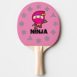 Ninja Girl Tischtennis Schläger