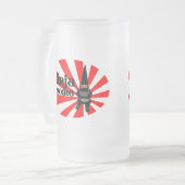 Ninja Gnome Mattglas Bierglas (Vorderseite Links)