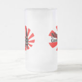 Ninja Gnome Mattglas Bierglas (Mittel)