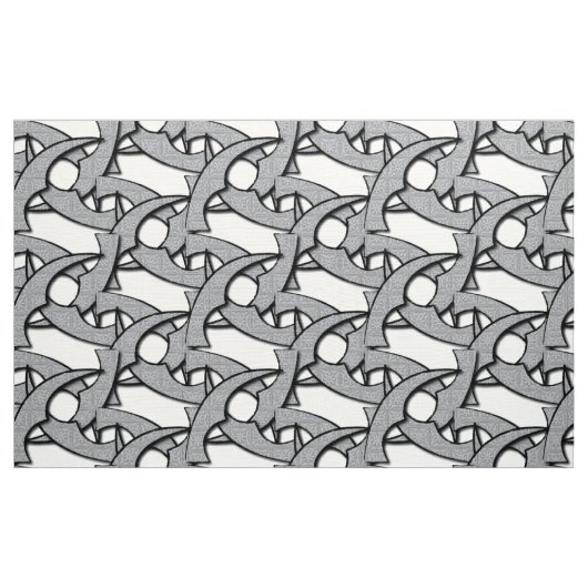 Ninja Grau Stoff (Yard (91,4 cm))