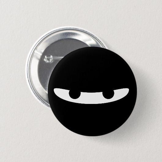 Ninja greller Glanz! Button (Vorne & Hinten)