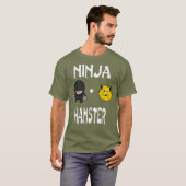 Ninja HAMSTER HAMSTER Ninja T-Shirt (Vorne ganz)