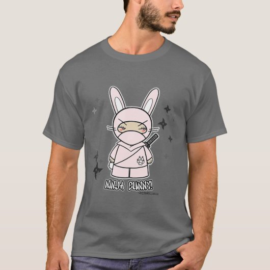 Ninja Häschen! T - Shirt (Vorderseite)