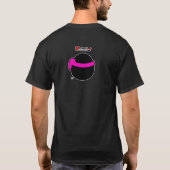 NINJA HEAD (NEON PINK) T-Shirt (Rückseite)