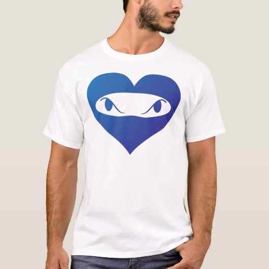 Ninja Herz T-Shirt (Vorderseite)