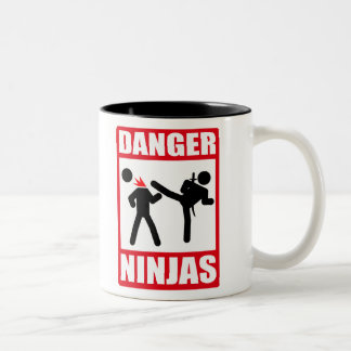 Ninja Hochschulokinawa-Tötung Bill Zweifarbige Tasse