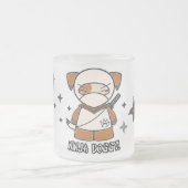 Ninja Hündchen! Mit Shurikens Tasse (Mittel)