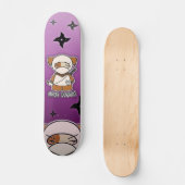 Ninja Hündchen! Skateboard (Vorderseite)
