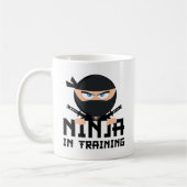 Ninja im Training Kaffeetasse (Links)