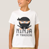 Ninja im Training T-Shirt (Vorderseite)
