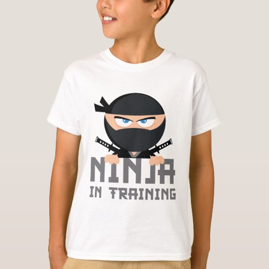 Ninja im Training T-Shirt (Vorderseite)