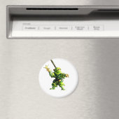 Ninja in Green Magnet (In Situ (Geschirrspüler))