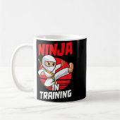 Ninja In Training Costume Party Warrior Boys Girls Kaffeetasse (Links)