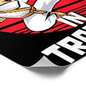 Ninja In Training Costume Party Warrior Boys Girls Poster (Ecke)