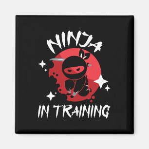 Ninja in Training - Karate Taekwondo Mixed Martial Magnet