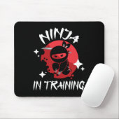 Ninja in Training - Karate Taekwondo Mixed Martial Mousepad (Mit Mouse)