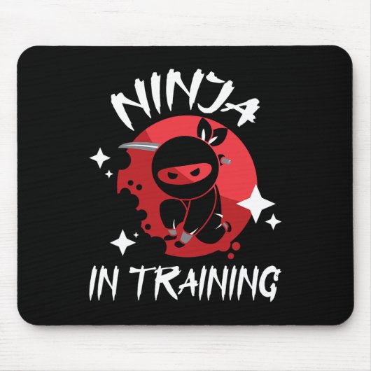 Ninja in Training - Karate Taekwondo Mixed Martial Mousepad (Vorne)