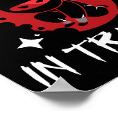 Ninja in Training - Karate Taekwondo Mixed Martial Poster (Ecke)