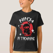 Ninja in Training - Karate Taekwondo Mixed Martial T-Shirt (Vorderseite)