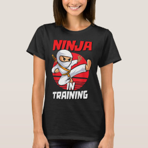 Ninja-in-Training-Kostüm-Party-Krieger-Jungen-Mädc T-Shirt