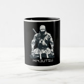 Ninja Japanese Ninjutsu Assassin Design Tasse (Zentrum)