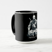 Ninja Japanese Ninjutsu Assassin Design Tasse (Vorderseite Links)