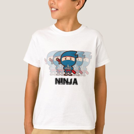 Ninja Junge T-Shirt (Vorderseite)