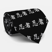 Ninja-Kanji Krawatte (Gerollt)