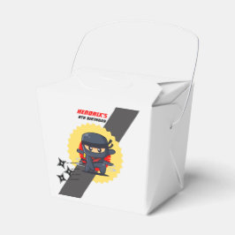 Ninja Karate Birthday Party Custom Gevor Box Geschenkschachtel