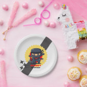 Ninja Karate Birthday Party Paper Plate Pappteller (Party)