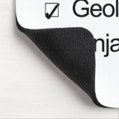 Ninja Karriere-Ziele - Geologe Mousepad (Ecke)