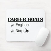 Ninja Karriere-Ziele - Ingenieur Mousepad (Mit Mouse)