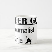 Ninja Karriere-Ziele - Journalist Kaffeetasse (Mittel)