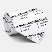 Ninja Karriere-Ziele - Kardiologe Krawatte (Gerollt)