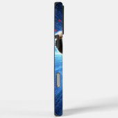 Ninja Katze im Weltraum. Case-Mate iPhone Hülle (Rückseite / Rechts)