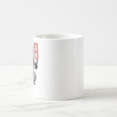 Ninja-Katze Kaffeetasse (Mittel)