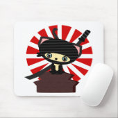 ninja Katze kawaii Mousepad (Mit Mouse)