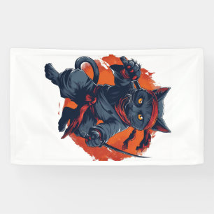 Ninja-Katze Stealth Banner