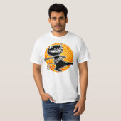 Ninja Katze T-Shirt (Vorne ganz)
