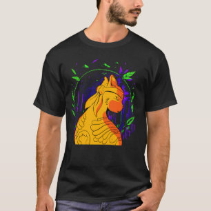 Ninja-Katzen-Krieger Lustig T-Shirt