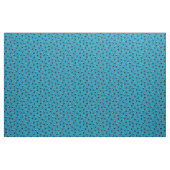 Ninja Katzen mit Star Power auf Blue Stoff (Fat Quarter (45,7 x 55,9 cm))