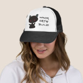 Ninja Katzen-Regel! Truckerkappe (Beispiel)