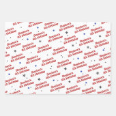 Ninja Kindergeburtstag Geschenkpapier Set (Vorderseite 3)