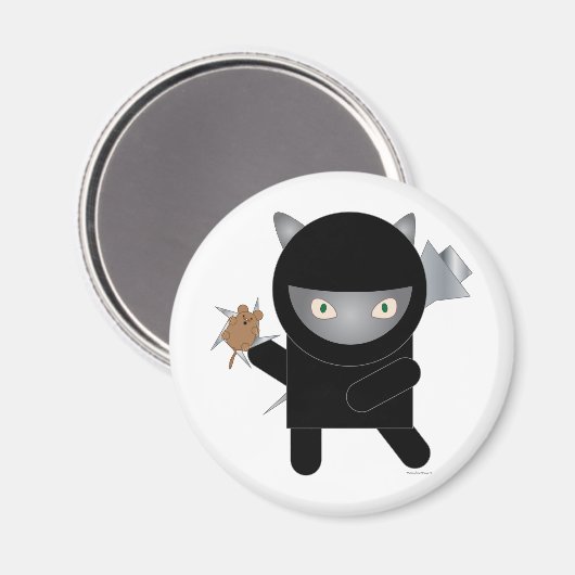 Ninja-Kite-Magnet Magnet (Vorderseite/Rückseite)