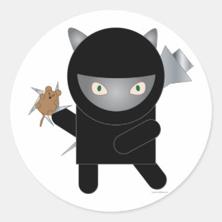 Ninja Kitty Aufkleber